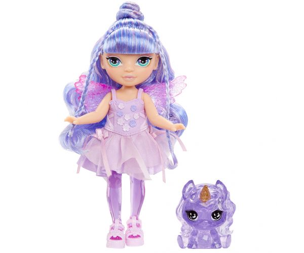 Rainbow High Littles vila duge Amethyst Willow lutka