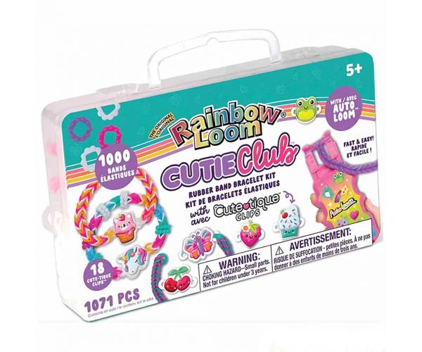 Rainbow Loom: Auto Loom – Cute-Tique gumikarkötő készítő szett