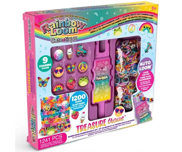Rainbow Loom: Cute-Tique kincsesbánya gumikarkötő készítő szett