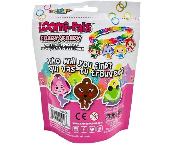 Rainbow Loom: Happy Loomi-Pals - Tündérek gumikarkötő készítő szett