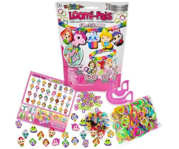 Rainbow Loom: Happy Loomi-Pals - Set za izradu gumastih narukvica: vile