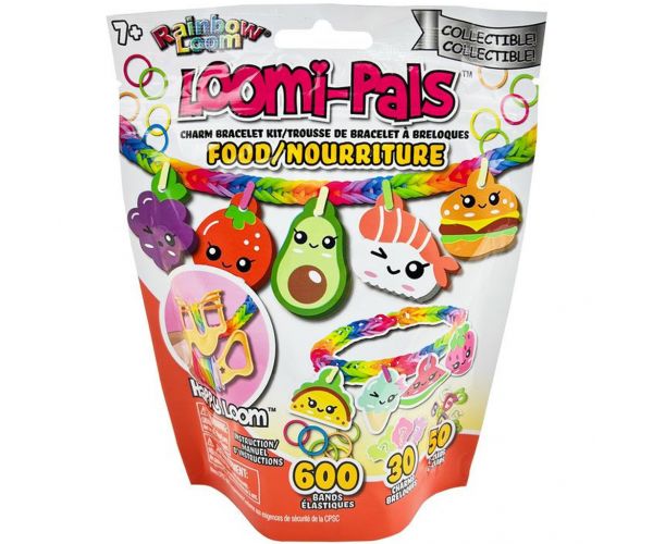Rainbow Loom: Happy Loomi-Pals – Fincsiségek gumikarkötő készítő szett