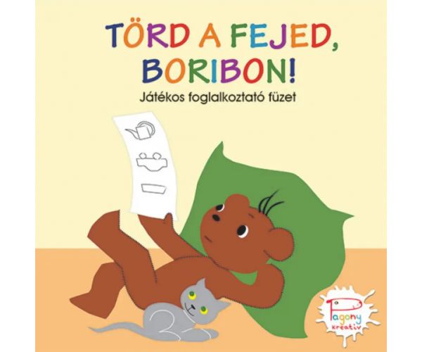 Törd a fejed Boribon játékos foglalkoztató - Pagony
