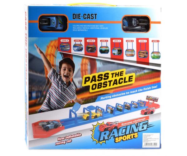 Racing Sports: Extreme Challenge staza za ubrzanje s preprekama i 2 mala automobila