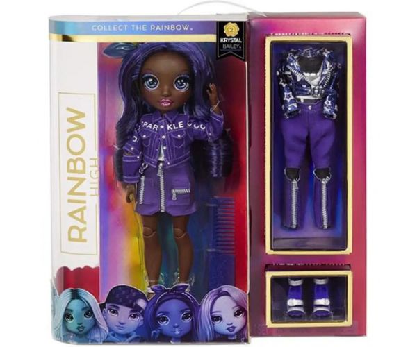 Rainbow High: Krystal Bailey divatbaba 28cm