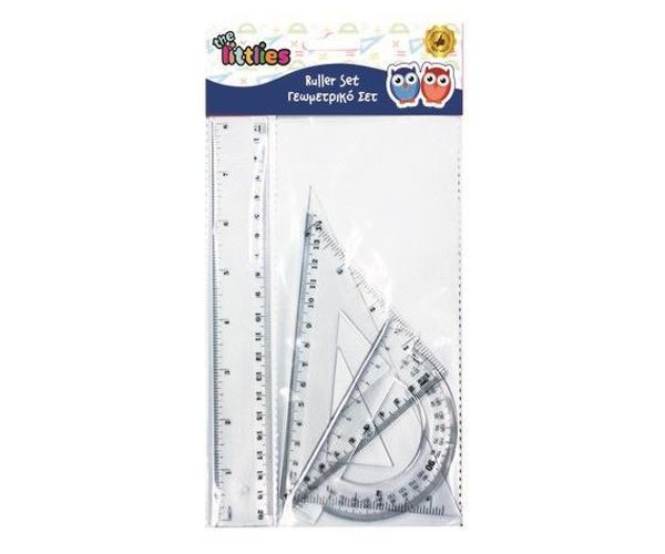 Vonalzó készlet 4db-os 20cm-es