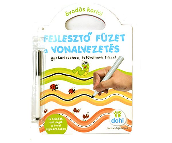 Razvojna knjiga - Crtanje linija - D-Toys