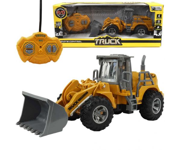 RC Daljinski buldožer radni stroj sa svjetlosnim efektima 1/30 mjerilo 22cm