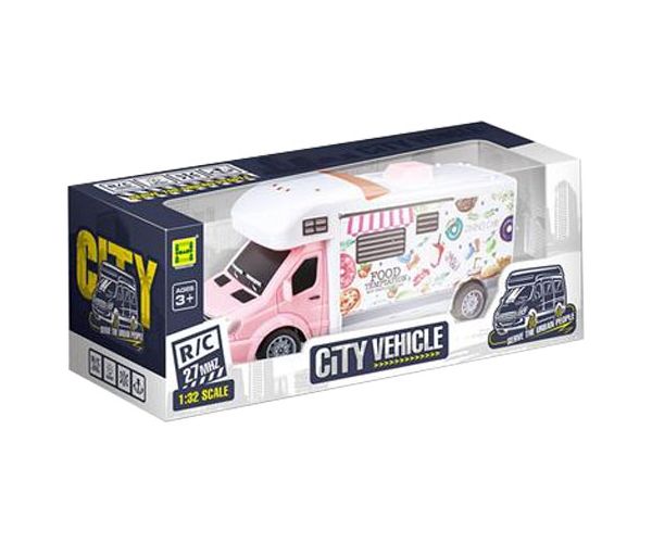 RC Automobil za dostavu hrane na daljinsko upravljanje sa svjetlom 27MHz 1/32