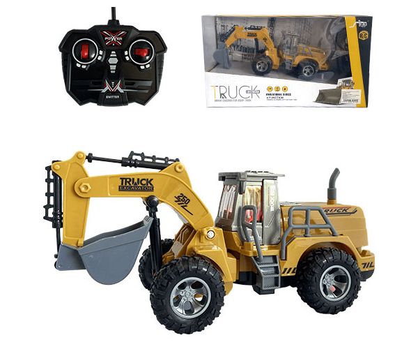 RC bager na daljinsko upravljanje sa svjetlosnim efektima u omjeru 1/30 24 cm