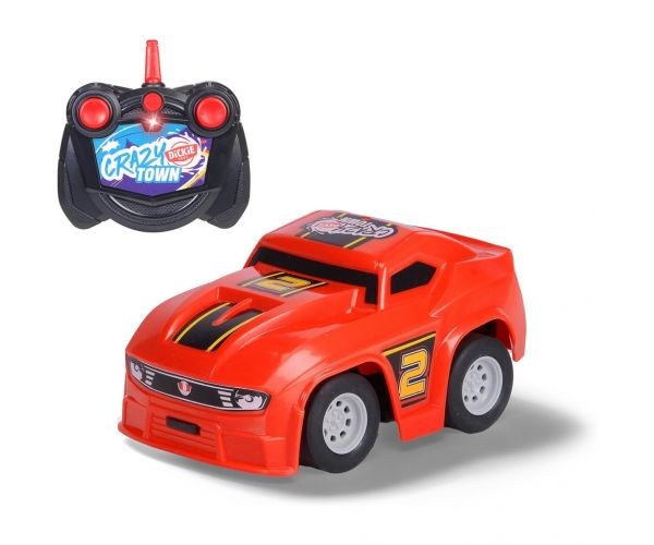RC Crazy Cruiser daljinski upravljani trkaći automobil 2,4 GHz – crveni - Dickie Toys