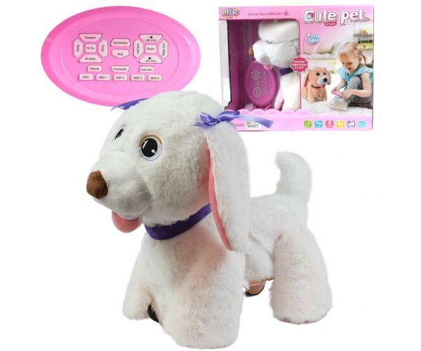 RC Cute Pet: Interaktivni plišani labrador pas na daljinsko upravljanje s dodacima 2.4GHz 40cm