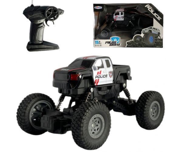 RC daljinski upravljač 4WD policijski auto 1/18 u omjeru 21 cm