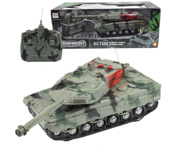 RC daljinski upravljač M1 Abrams tenk sa svjetlosnim i zvučnim efektima 1/32 omjer 22cm