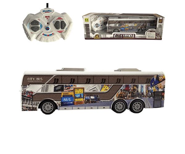 RC daljinski upravljač Putnički gradski autobus sa svjetlom 27MHz 1/32 u omjeru 25cm