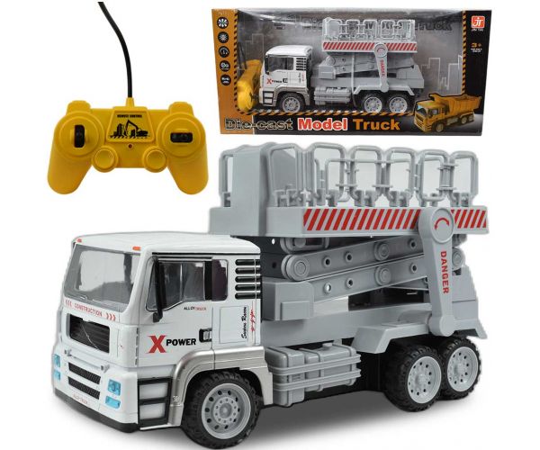RC daljinski upravljač s metalnom kabinom kamiona sa svjetlosnim efektima 27MHz 1/12 omjer 32cm