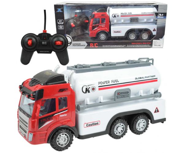 RC kamion cisterna za gorivo na daljinsko upravljanje sa svjetlosnim efektima 1/43 omjera 27 MHz 21