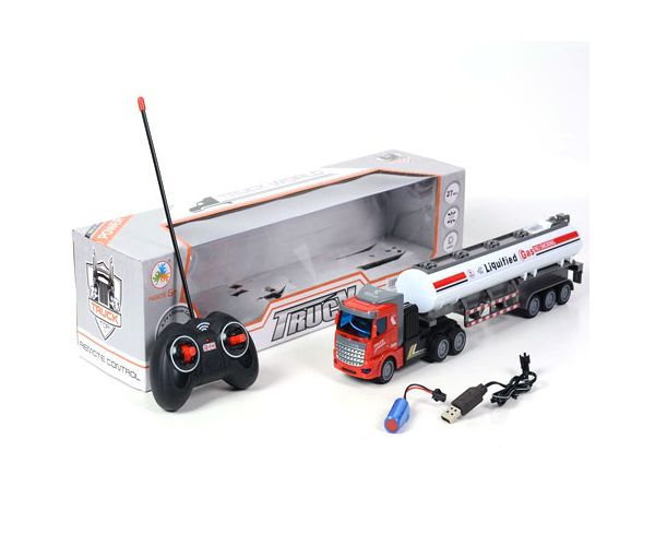 RC Kamion za isporuku goriva sa svjetlom na daljinsko upravljanje 1/48
