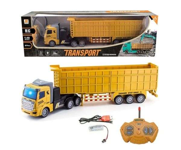 RC Kamion za prijevoz kamena na daljinsko upravljanje 1/48 27mHz