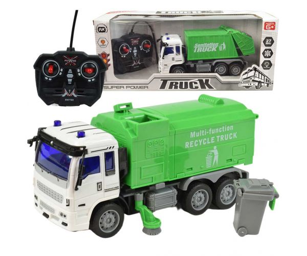 RC Kamion za smeće na daljinsko upravljanje sa svjetlosnim efektima 27MHz 20cm u raznim verzijama 1