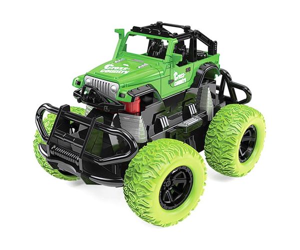 RC Monster Turck zeleno vozilo na daljinsko upravljanje 1/28