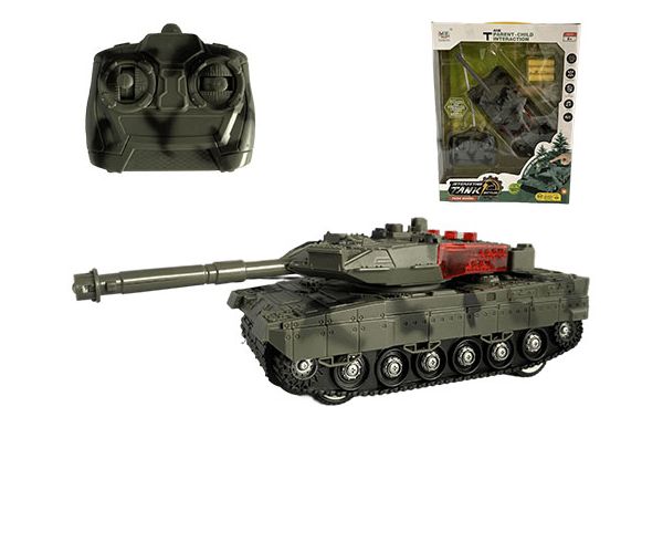 RC Tenk Leopard 2 na daljinsko upravljanje sa svjetlosnim efektima 23cm