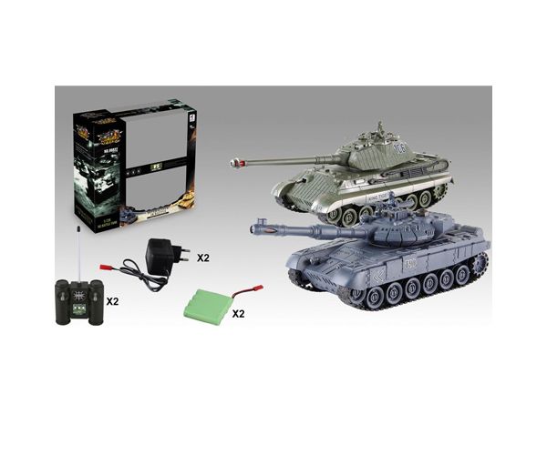 RC Tenk na daljinsko upravljanje 1/28 2,4GHz - dvije vrste