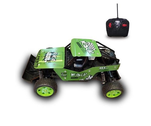 RC Zeleni terenac na daljinsko upravljanje 1/16 27MHz