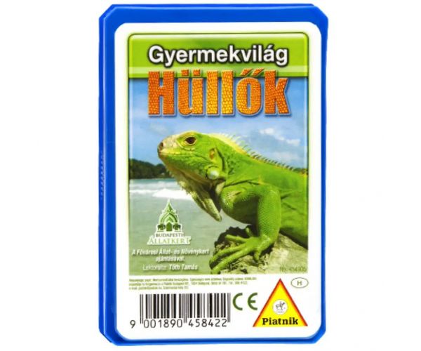 Hüllők kártyacsomag (Budapesti állatkert) - Piatnik