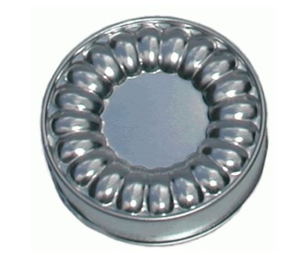 Rebrasti metalni kalup 12cm