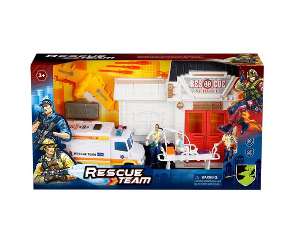 Rescue Team hitna pomoć sa figurom set