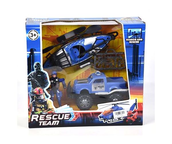 Rescue Team policijski set sa Jeepom i dodacima