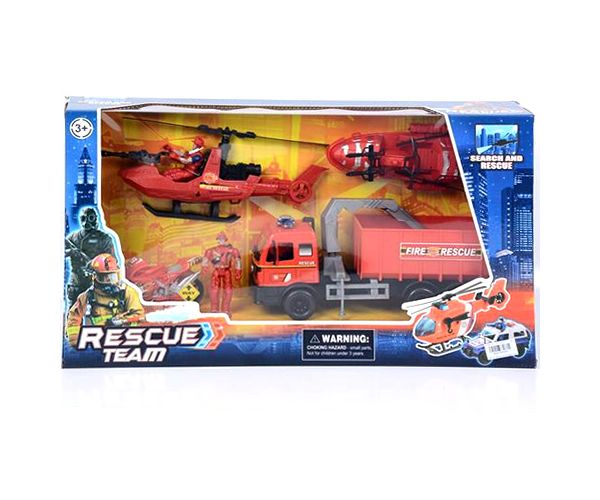 Rescue Team vatrogasni set sa vozilima