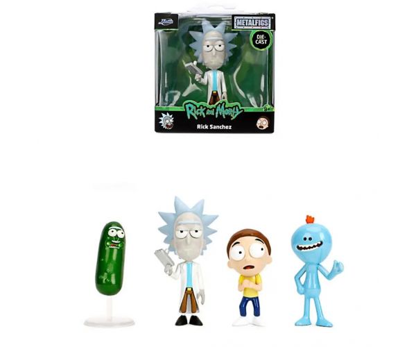 Rick és Morty meglepetés figura 6cm - Jada toys