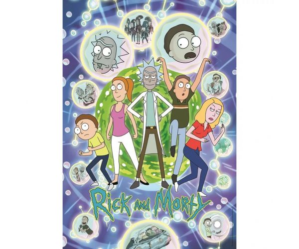 Rick i Morty puzzle od 1000 komada - Clementoni