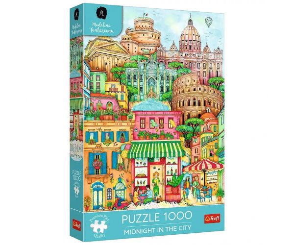 Róma éjfélkor 1000db-os Prémium plus quality puzzle - Trefl