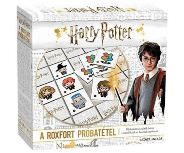 A Roxfort próbatétel társasjáték
