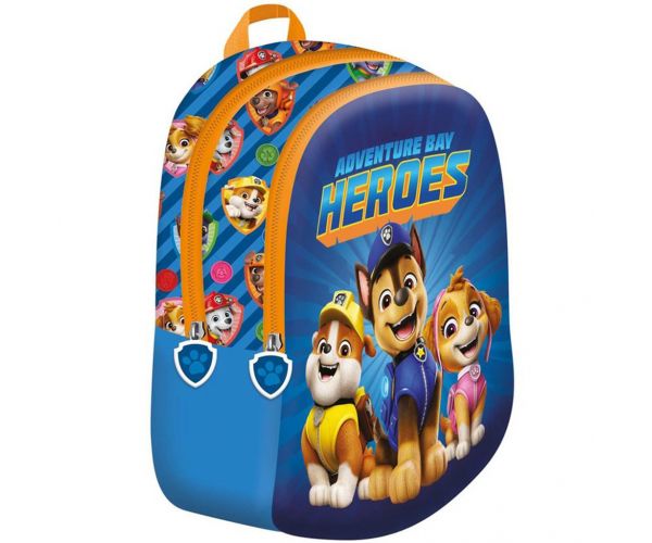 Ruksak za vrtić s uzorkom Paw Patrol, veličine 27x21x10 cm