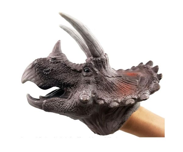 Ručna lutka Triceratops dinosaur