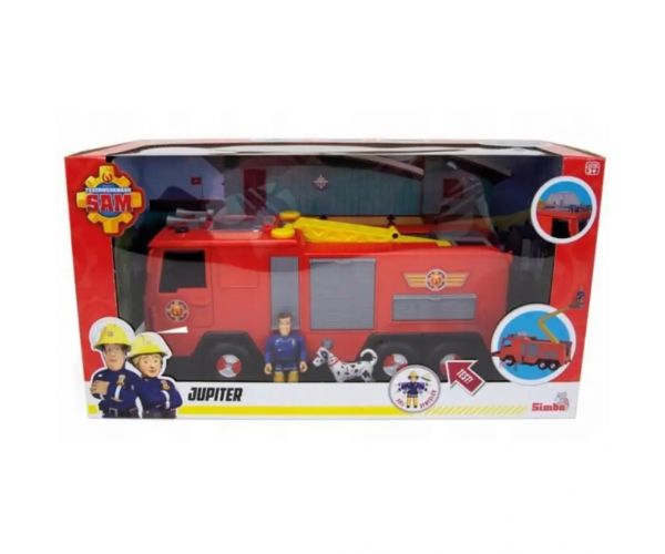 Sam a tűzoltó: Jupiter szett figurával - Simba Toys