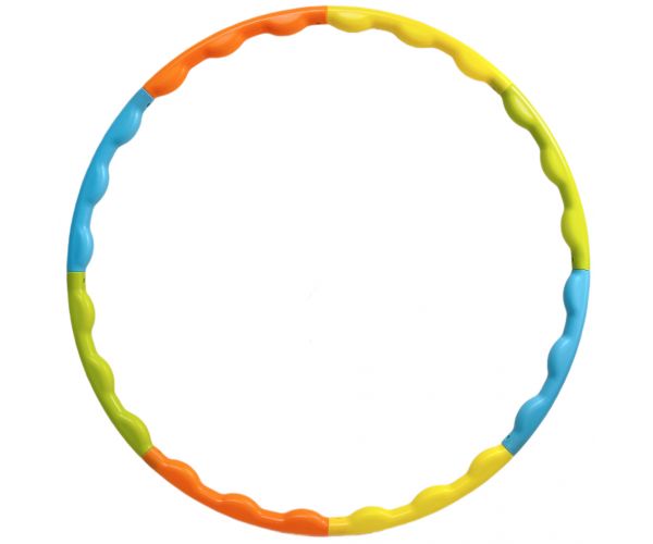 Šareni rastavljivi hula hoop obruč