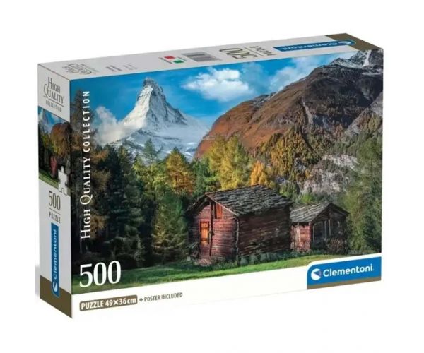 Bájos Matterhorn HQC 500 darabos puzzle - Clementoni