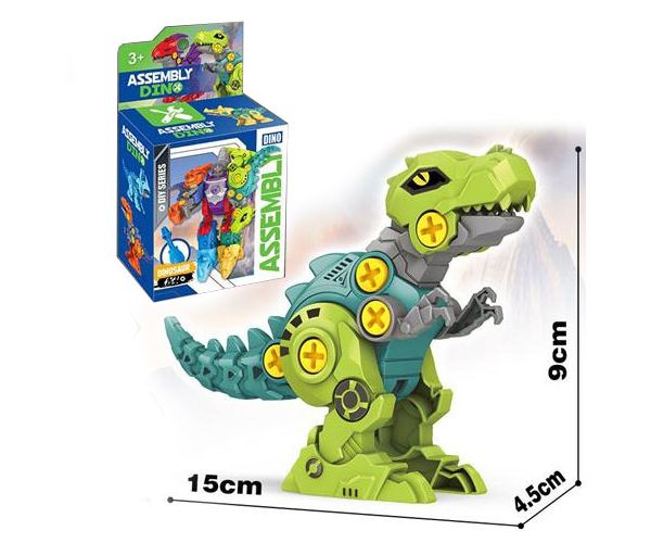 Sastavljeni set igračaka dinosaur T-rex