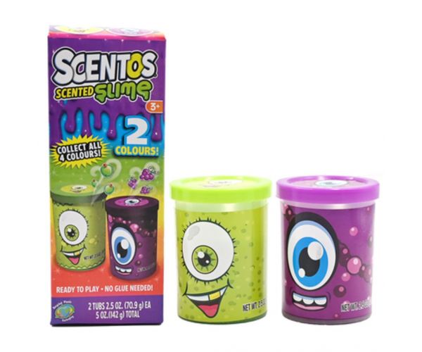 Scentos illatos slime 2db-os szett több változatban