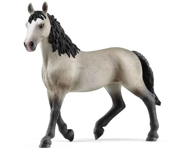 Schleich: Cseval de Selle francais hátasló kanca ló figura (13955)