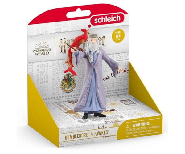 Schleich: Harry Potter Dumbledore és Fawkes figura szett (42637)