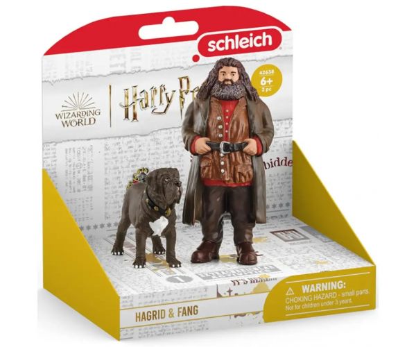 Schleich: Harry Potter Hagrid és Agyar figura szett (42638)