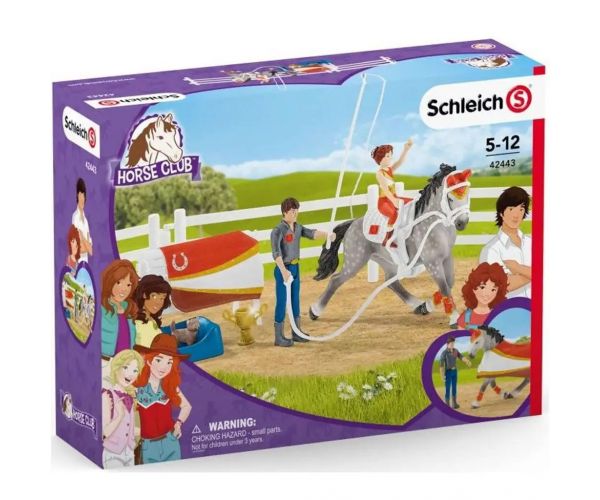 Schleich: Horse Club - Mia lovastorna játékszett (42443)