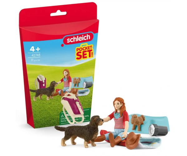 Schleich: Éjszakai szállás Hannával játékszett (42748)
