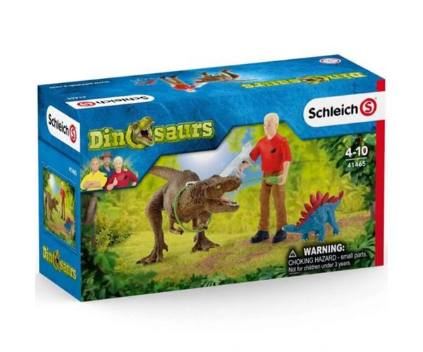 Schleich: Tyrannosaurus Rex támadás szett (41465)